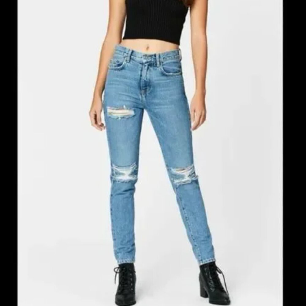 Carmar Alexander High Rise Medium Wash Straight Leg Jeans